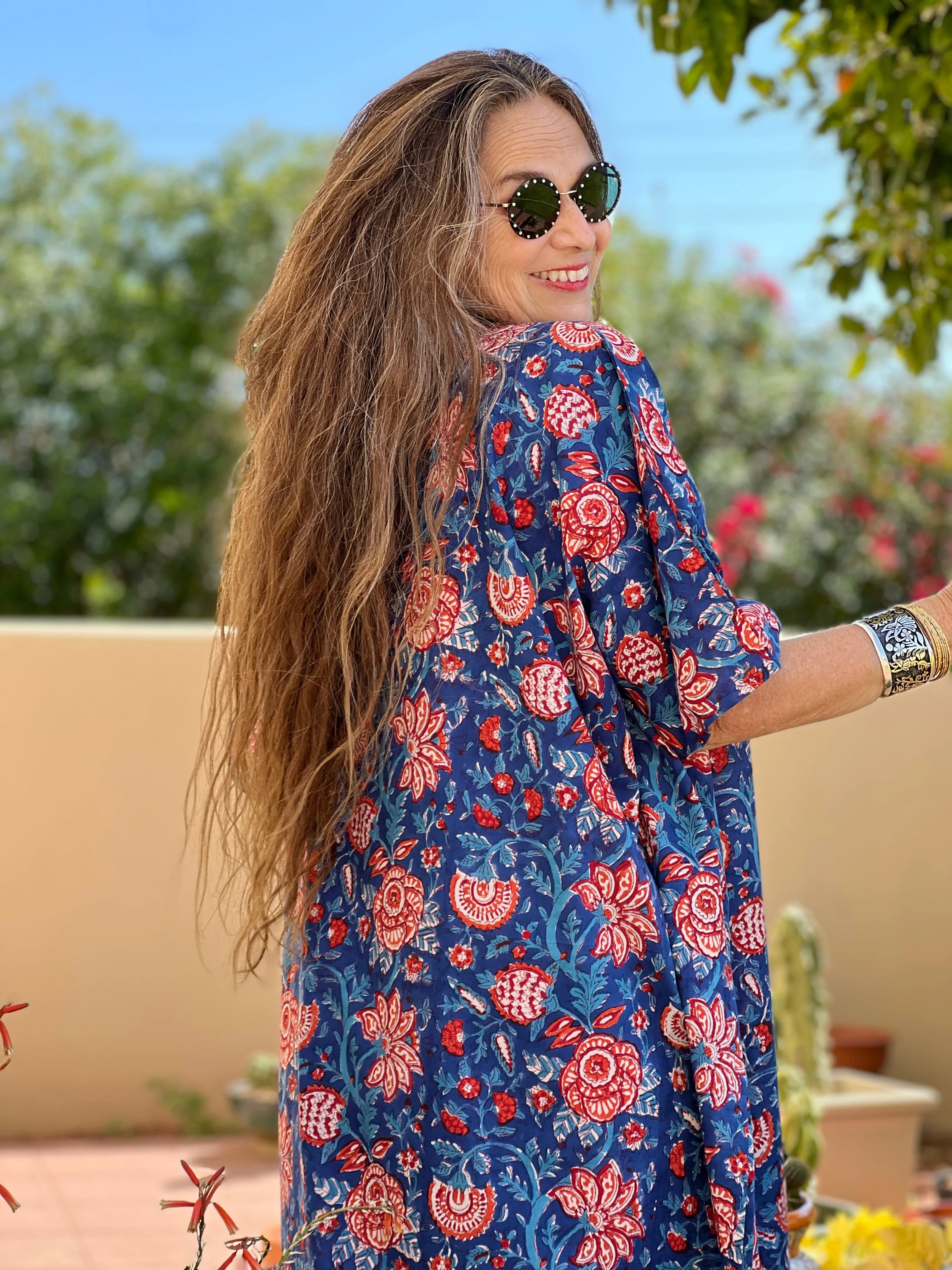 Bengaluru Blue Pax Relax Kaftan