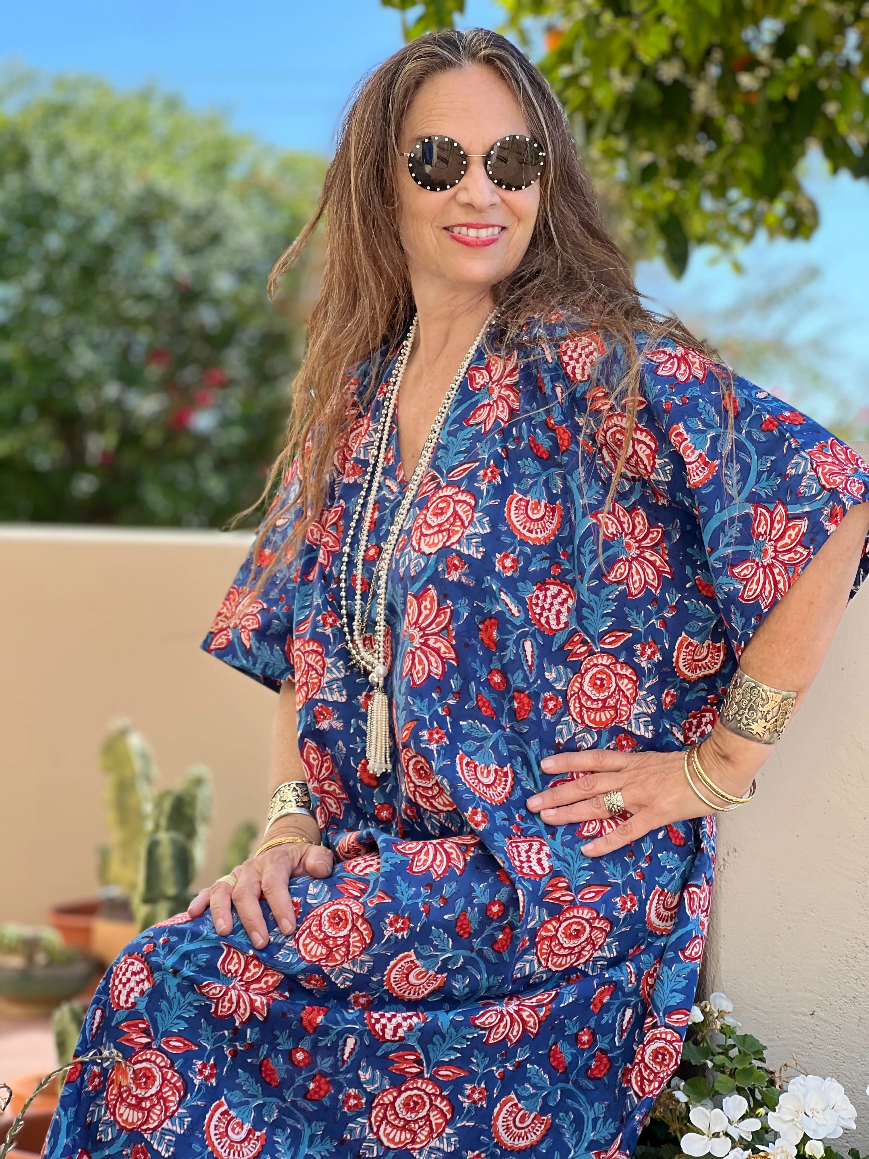 Bengaluru Blue Pax Relax Kaftan
