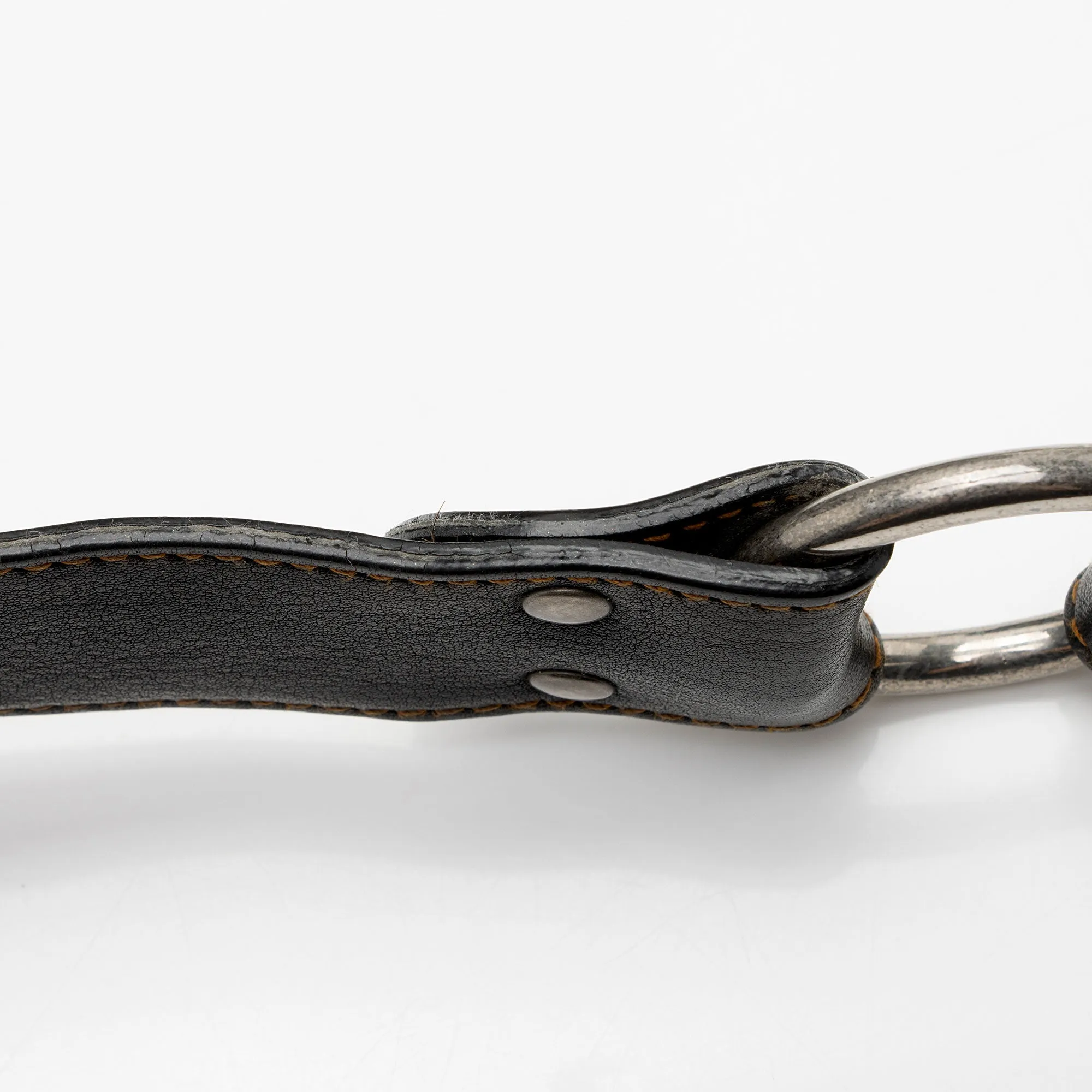 Dior Leather Gaucho Double Saddle Shoulder Bag (SHF-e3nNRE)