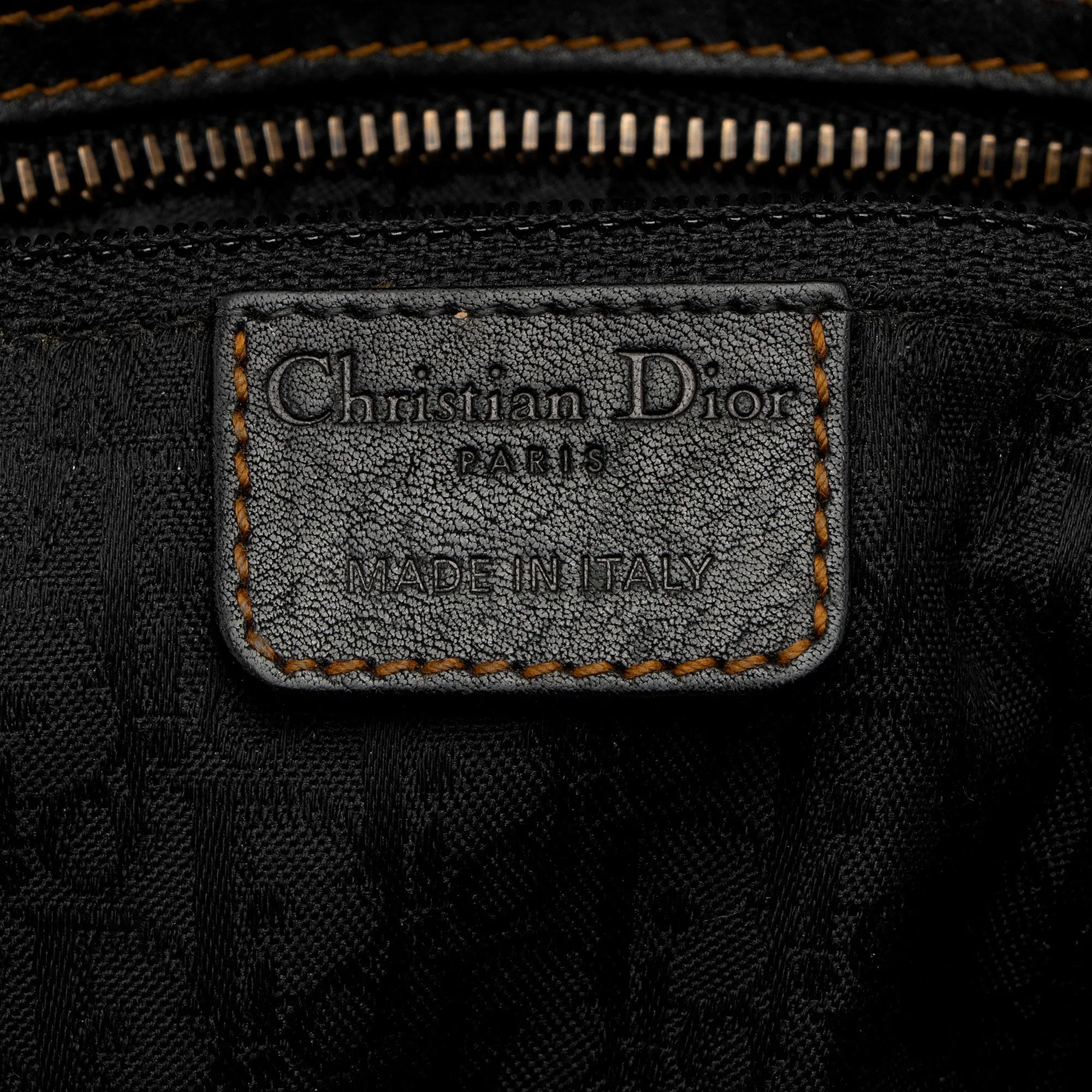 Dior Leather Gaucho Double Saddle Shoulder Bag (SHF-e3nNRE)