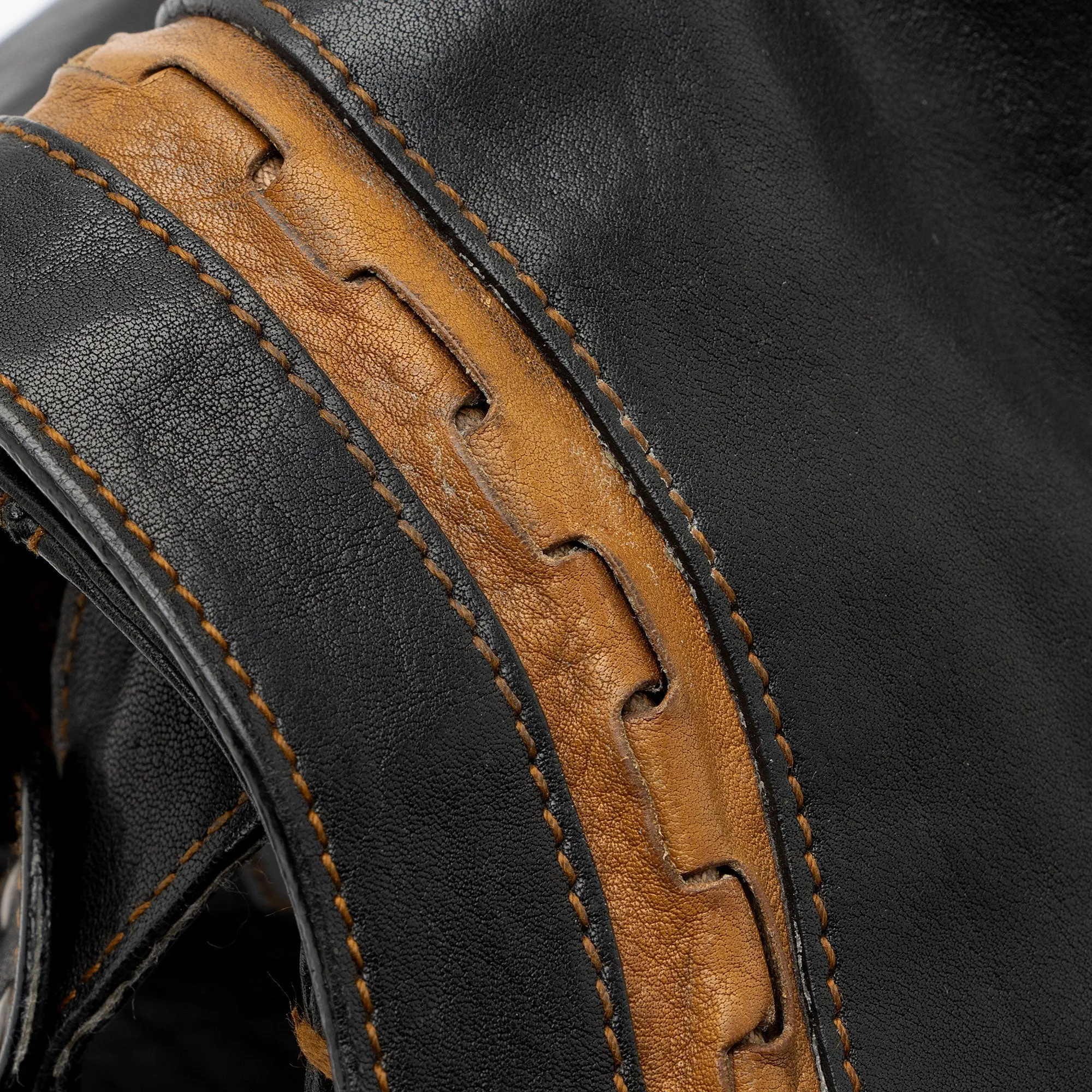 Dior Leather Gaucho Double Saddle Shoulder Bag (SHF-e3nNRE)