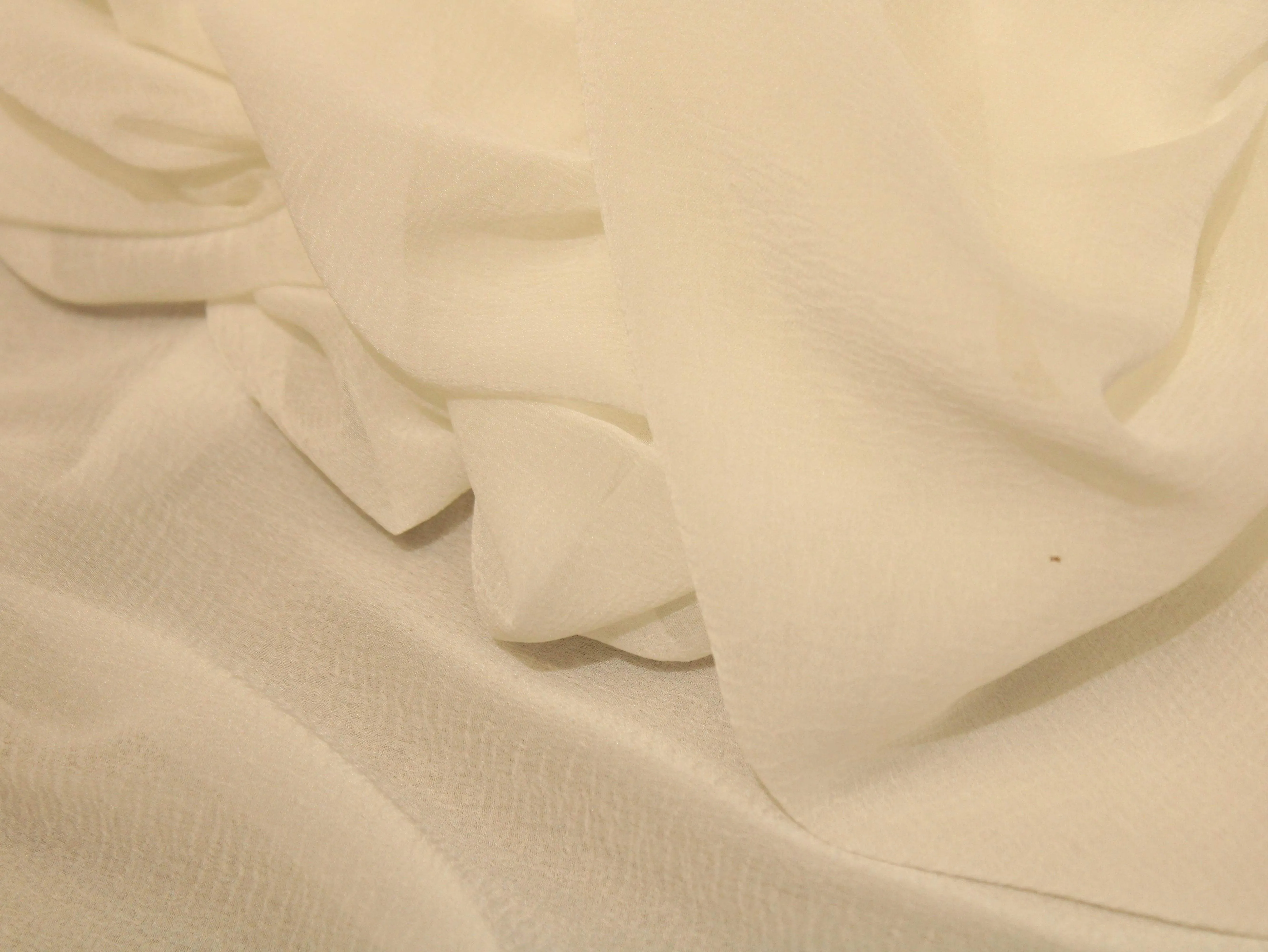 Dyeable Pure Chiffon Fabric