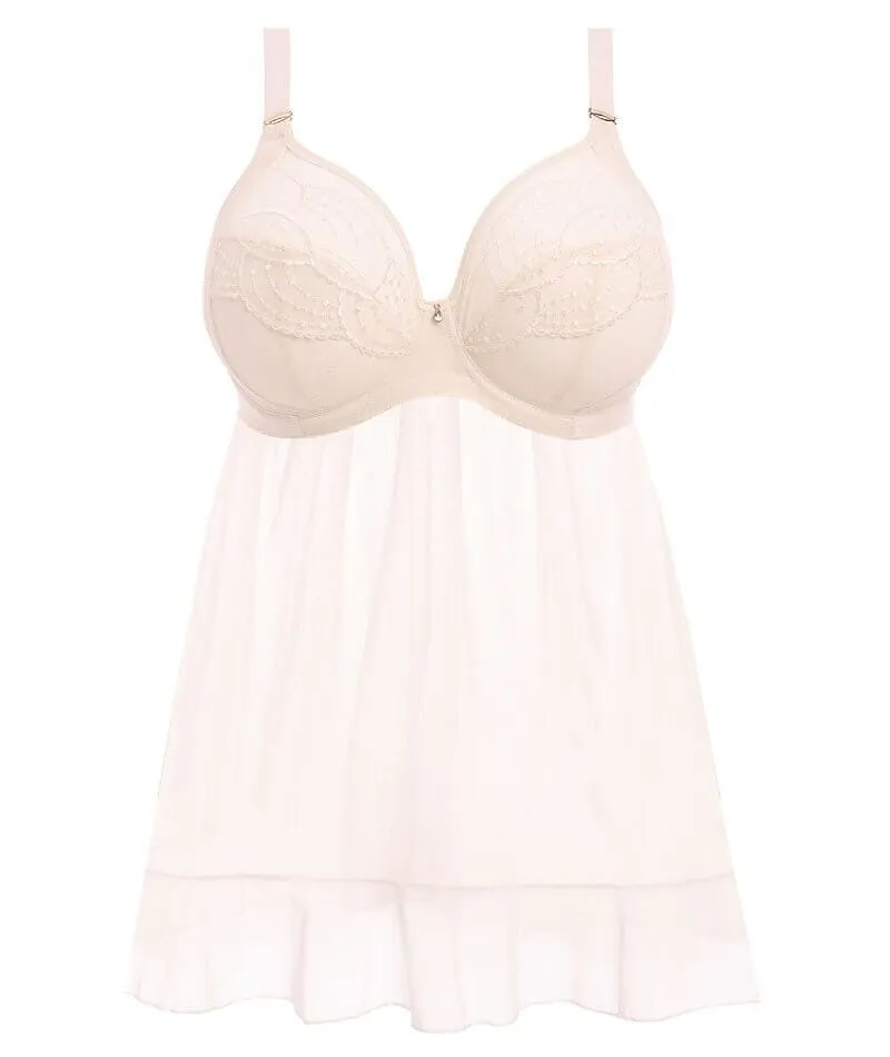 Elomi Priya Underwired Babydoll - Vanilla