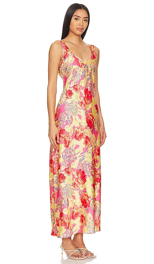 Free People X Intimately FP Worth The Wait Bias Slip in Red