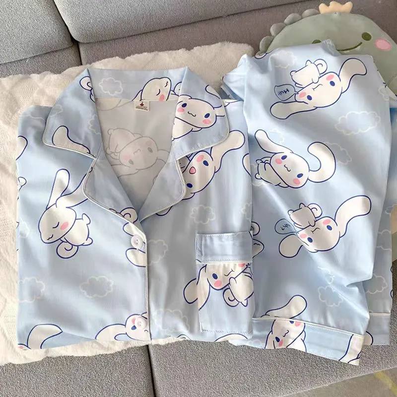 Kawaii Sweet Cinnamoroll Pajamas Suit
