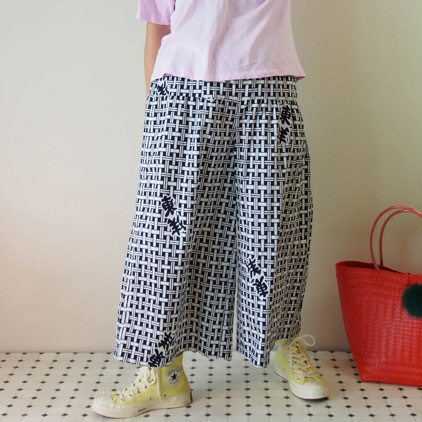 <RS19P11-001>  OKINAWA Gaucho Pants