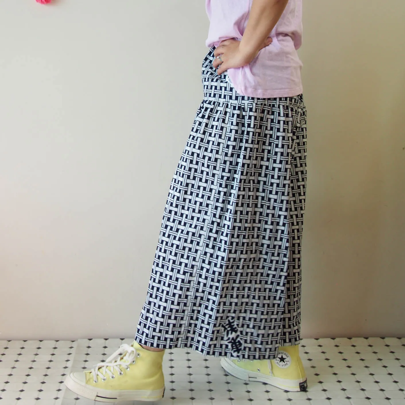 <RS19P11-001>  OKINAWA Gaucho Pants