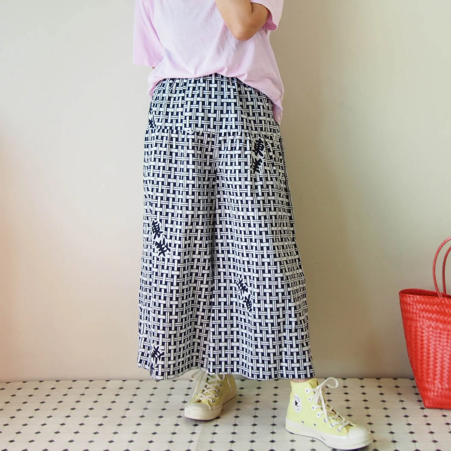 <RS19P11-001>  OKINAWA Gaucho Pants