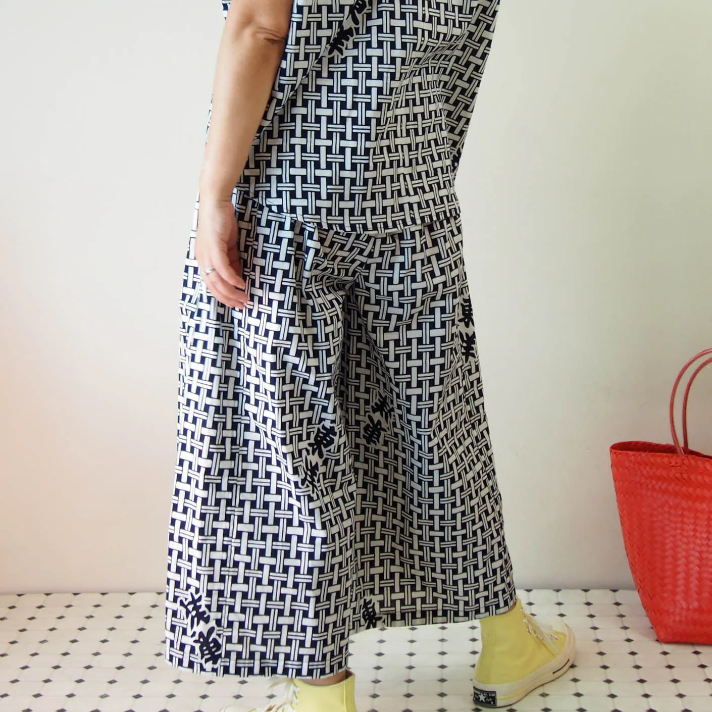<RS19P11-001>  OKINAWA Gaucho Pants