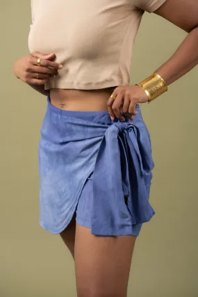 Mini Skort - Wedgewood Blue