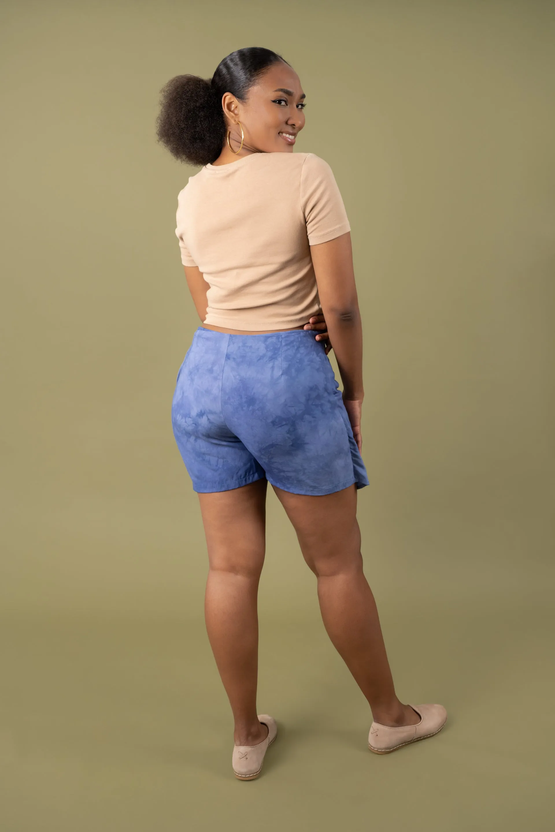 Mini Skort - Wedgewood Blue