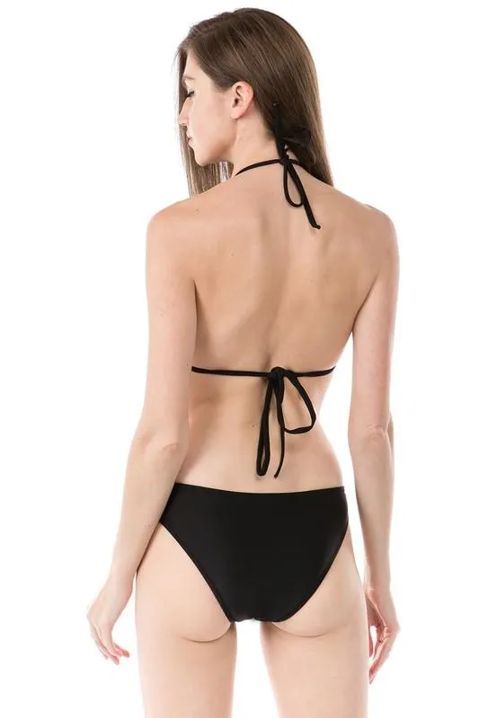 One Piece Monokini with Jewel Detailing