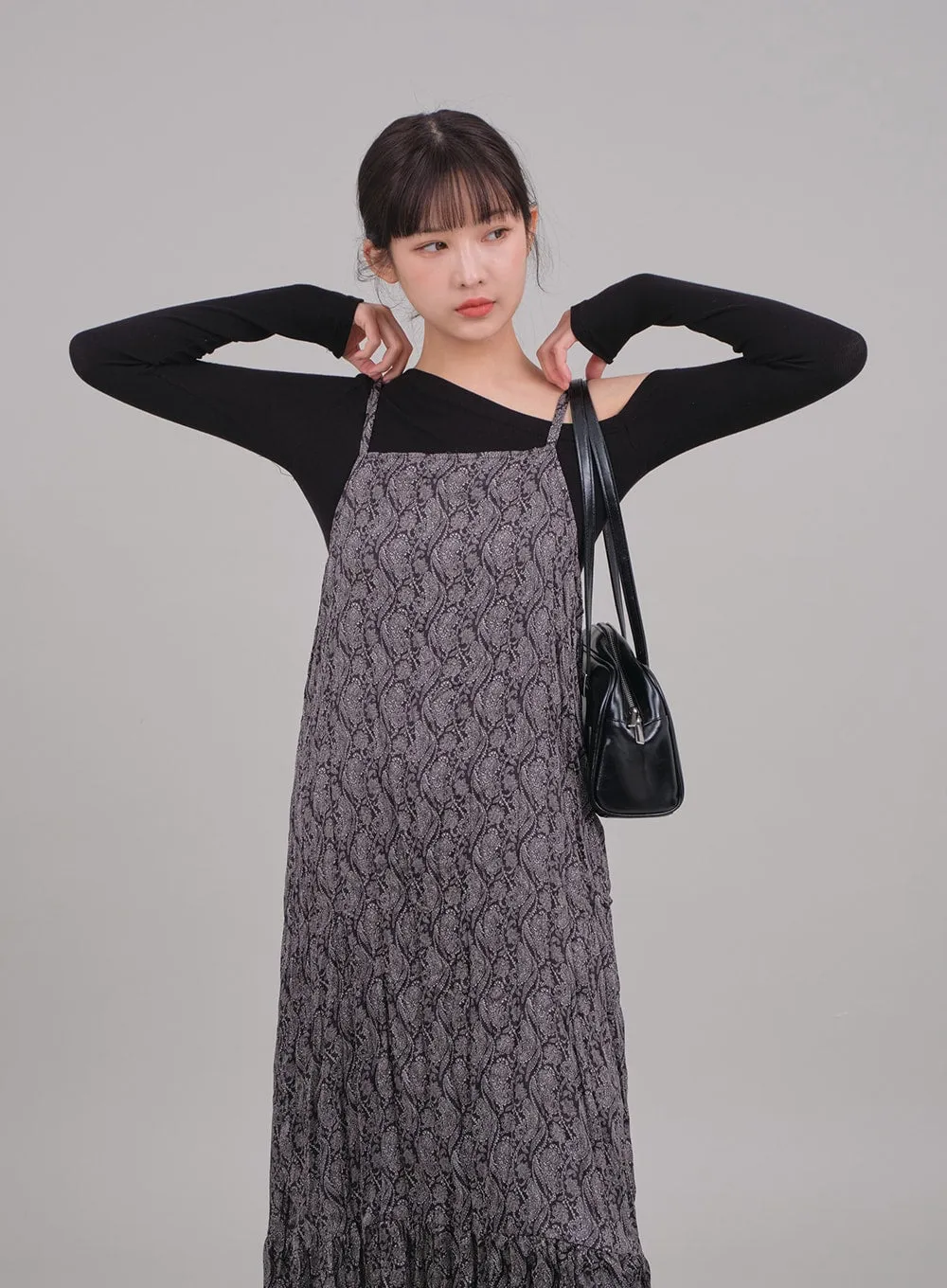 One Shoulder Crop Top C2701
