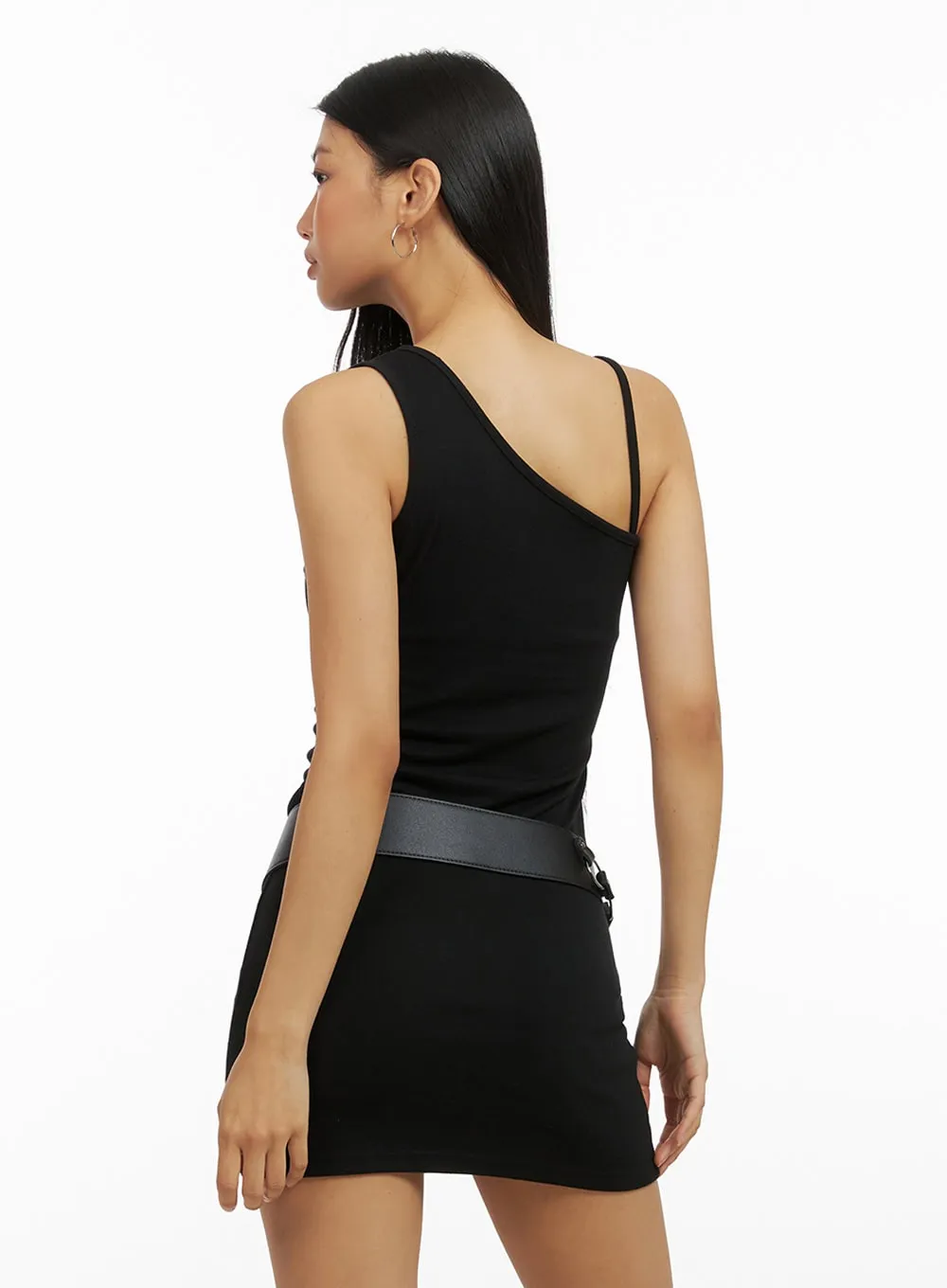 One-Shoulder Mini Dress IU412