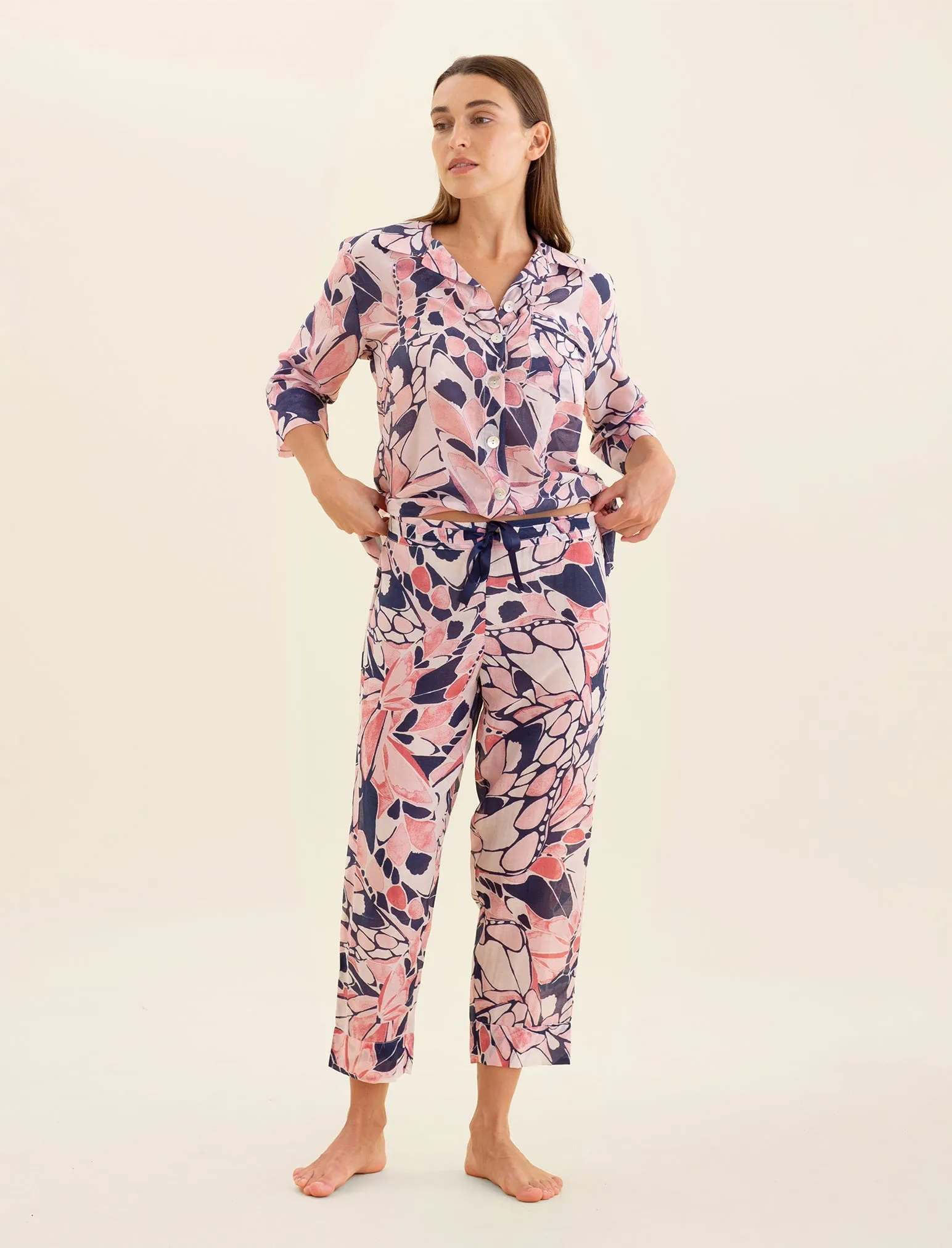 Papillon Crop PJ Set