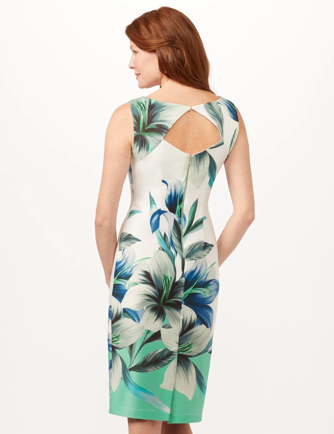 Placed Lily Scuba Sheath Dress