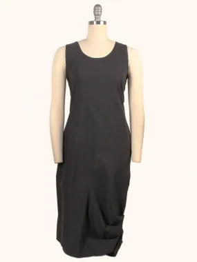 Porto Nomi Sleeveless Dress in Black