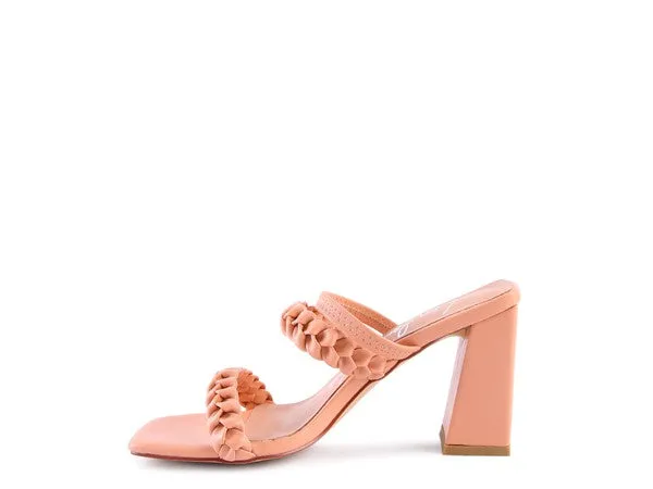 The Rag Company Arnie Braided Block Heeled Slider Sandal