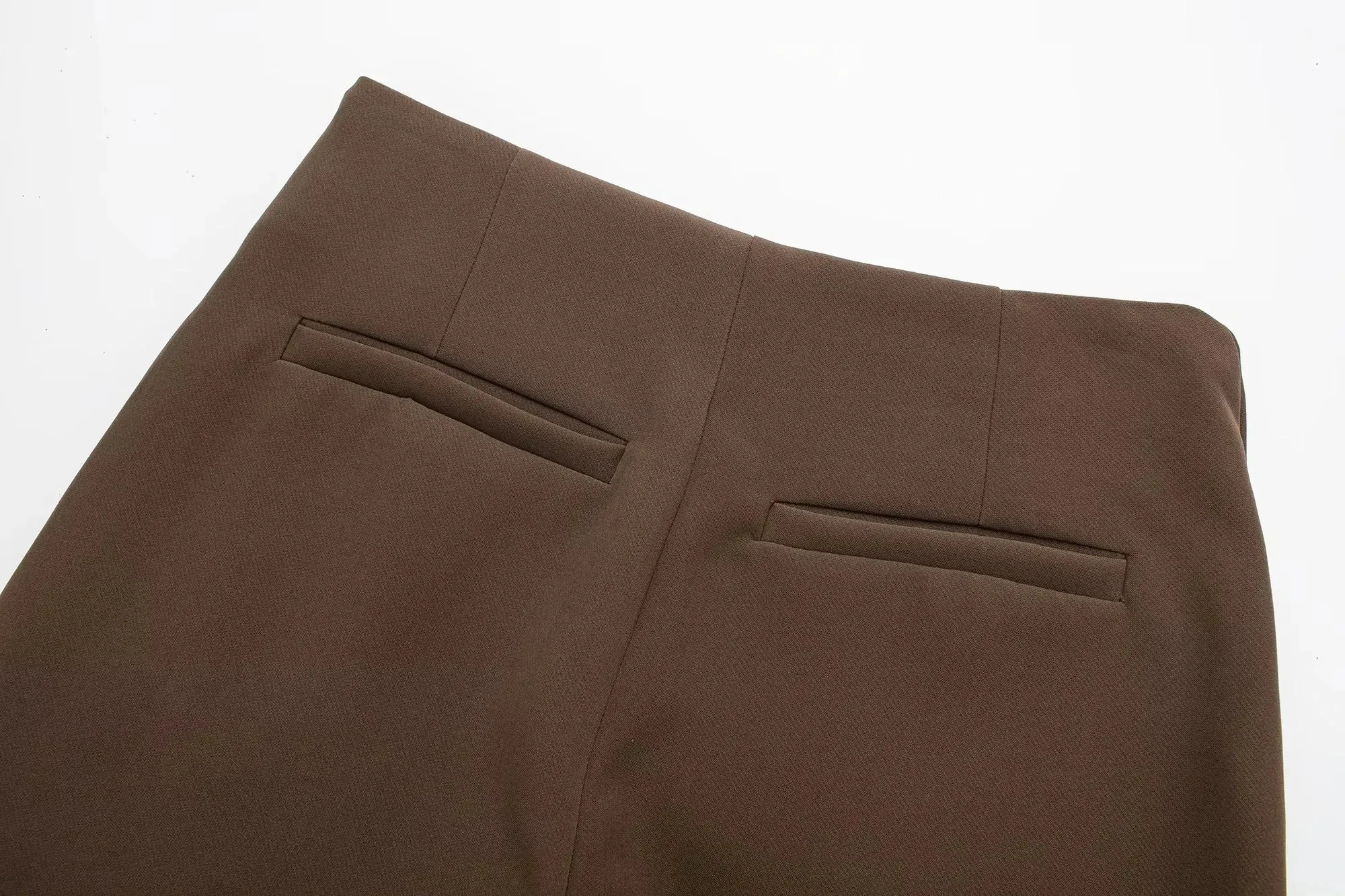 TRAF Women's Skort High Waist Brown Skirt Pants Pink Black Mini Skirt Shorts