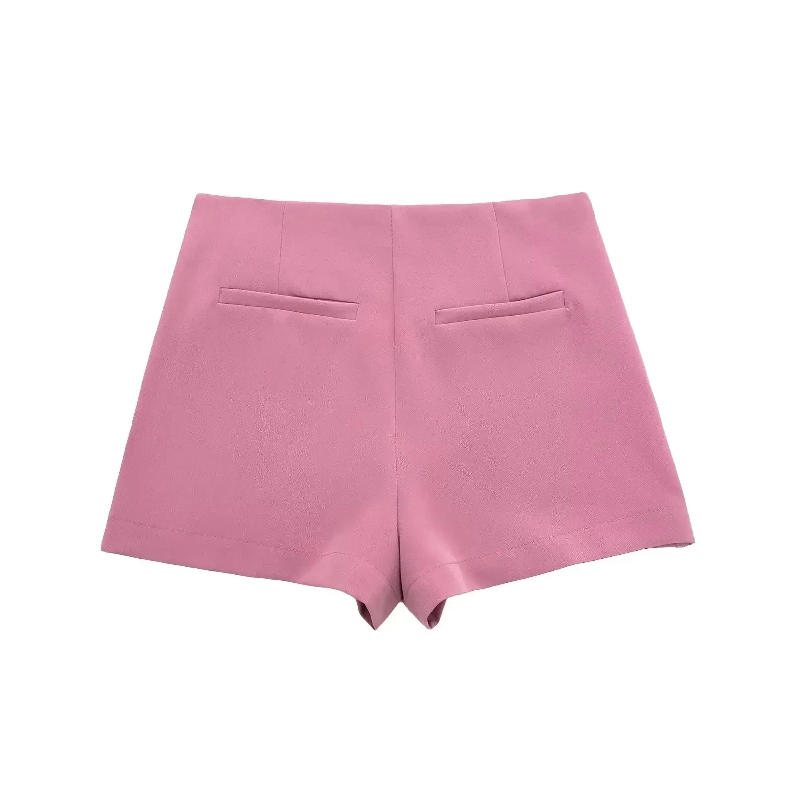 TRAF Women's Skort High Waist Brown Skirt Pants Pink Black Mini Skirt Shorts