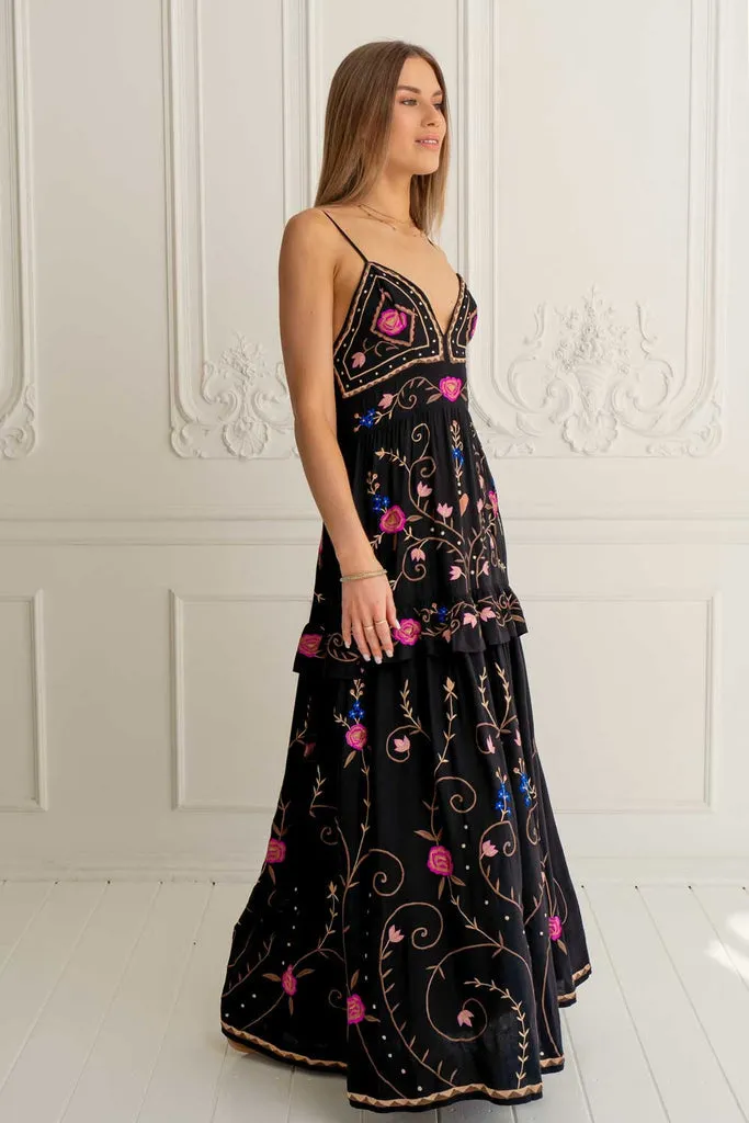 Zaimara Valletta Maxi Slip Dress