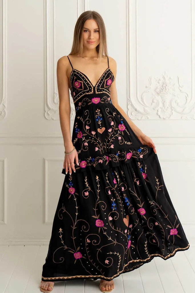 Zaimara Valletta Maxi Slip Dress
